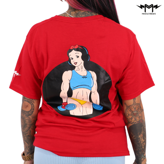 PLAYERA MUSCLE FREAKS BLANCA NIEVES
