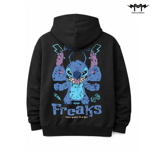 HODDIE MUSCLE FREAKS STITCH OHANA GYM