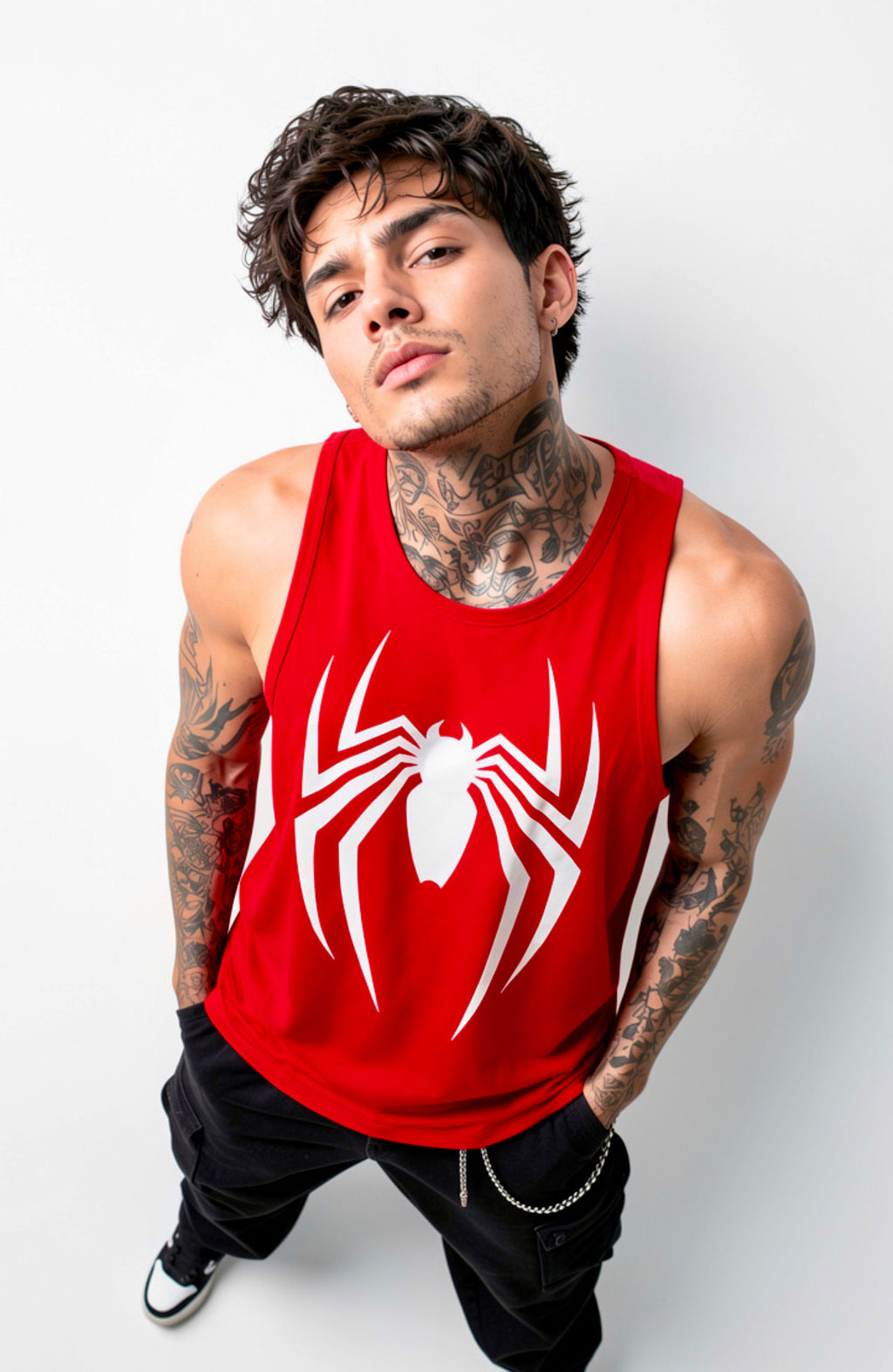 TANK MUSCLE FREAKS SPIDEY