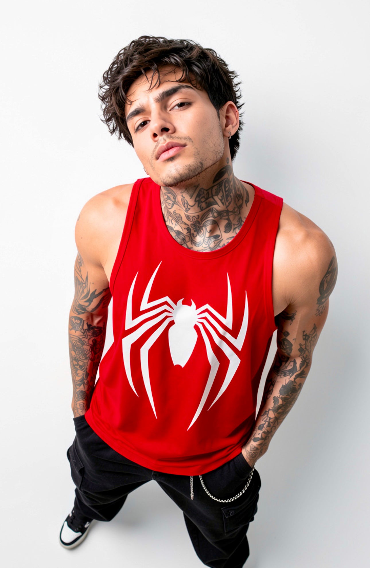 TANK MUSCLE FREAKS SPIDEY