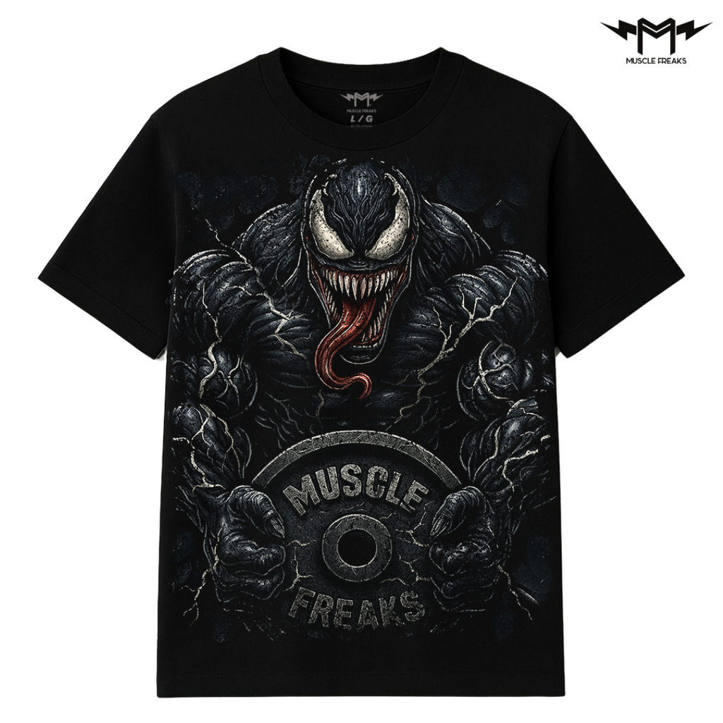 PLAYERA MUSCLE FREAKS VENOM VEINS