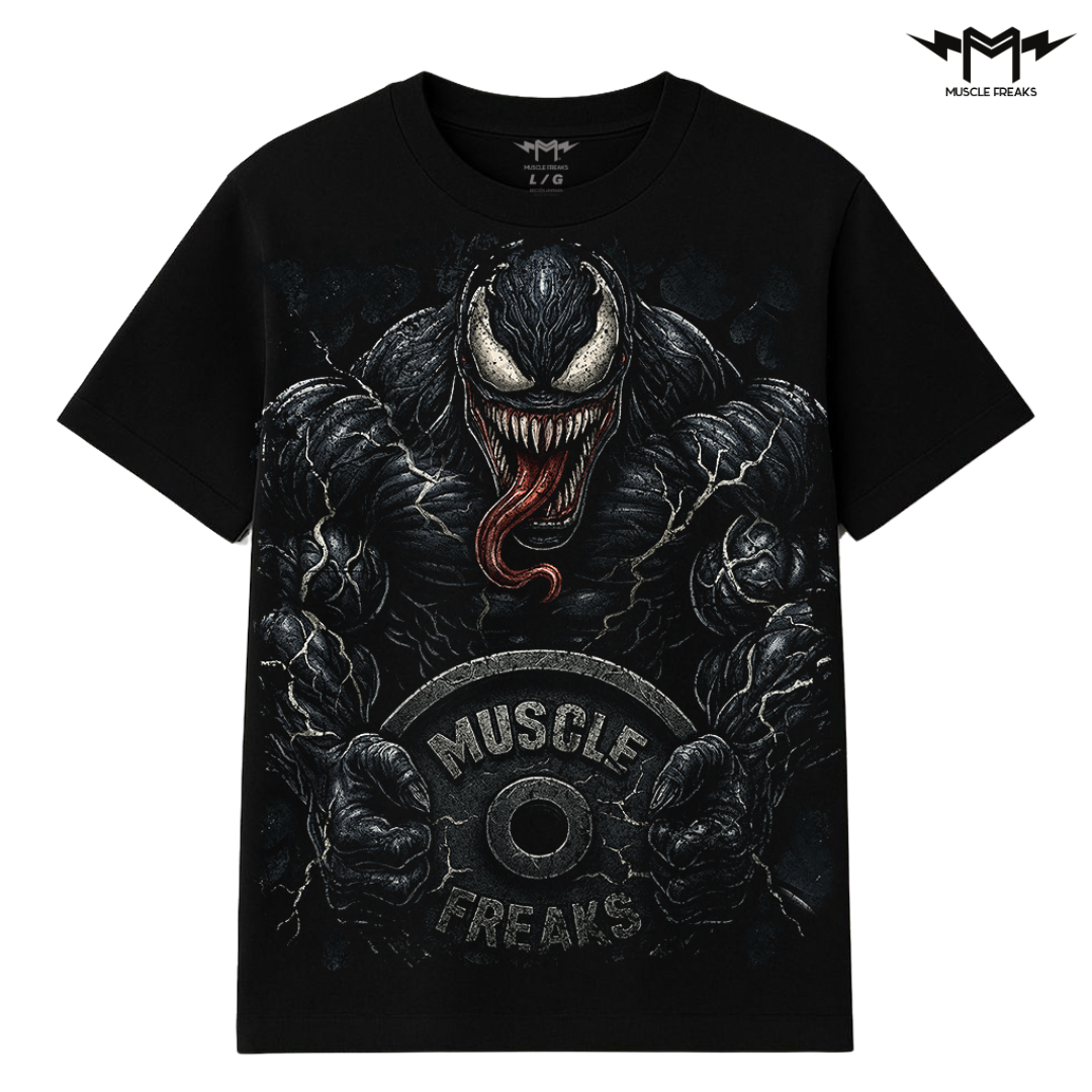 PLAYERA MUSCLE FREAKS VENOM VEINS