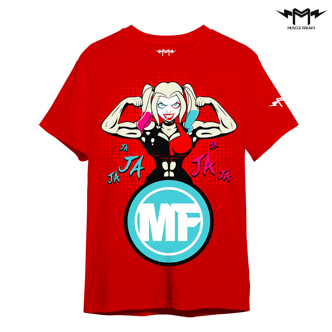 PLAYERA MUSCLE FREAKS HARLEY QUINN MUSCLE