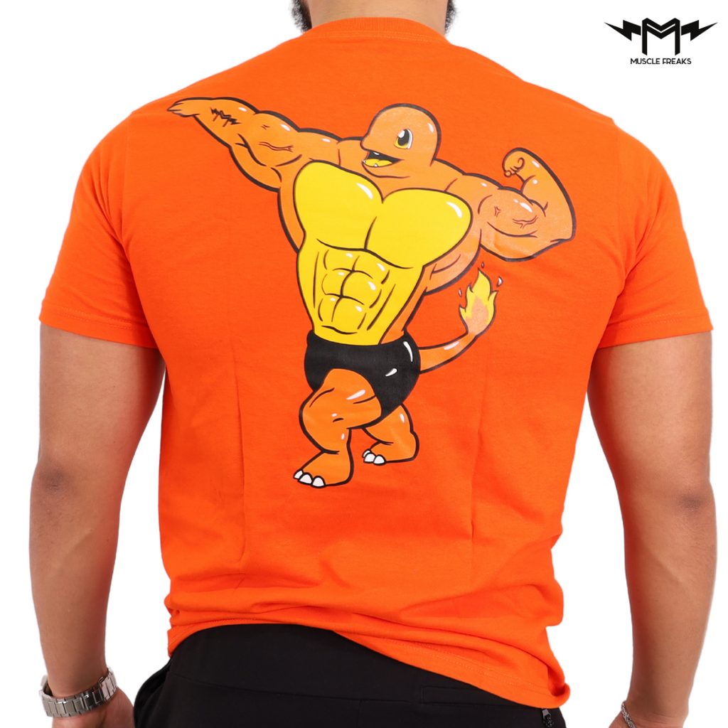 PLAYERA MUSCLE FREAKS CHARMANDER
