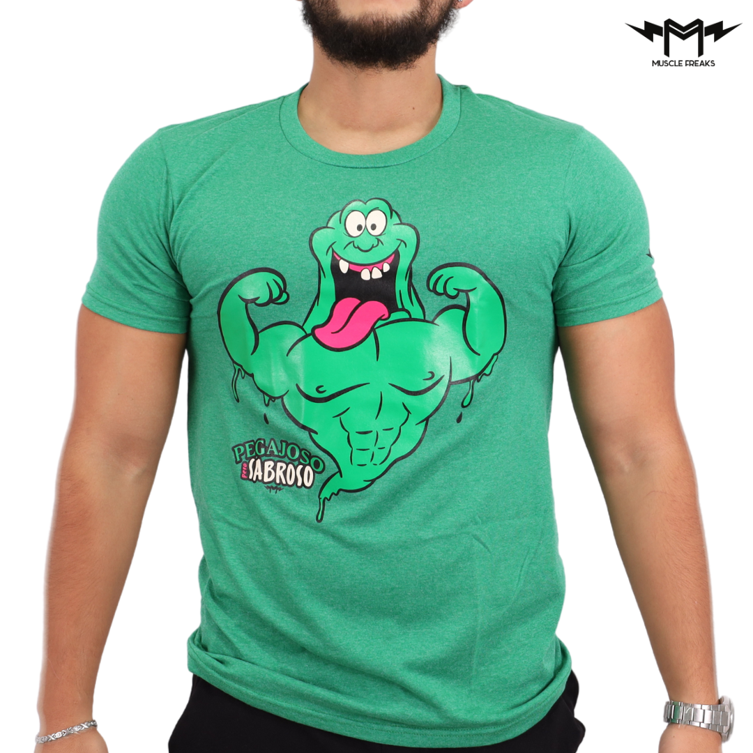 PLAYERA MUSCLE FREAKS PEGAJOSO PERO SABROSO