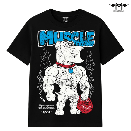 PLAYERA MUSCLE FREAKS BRIAN G.