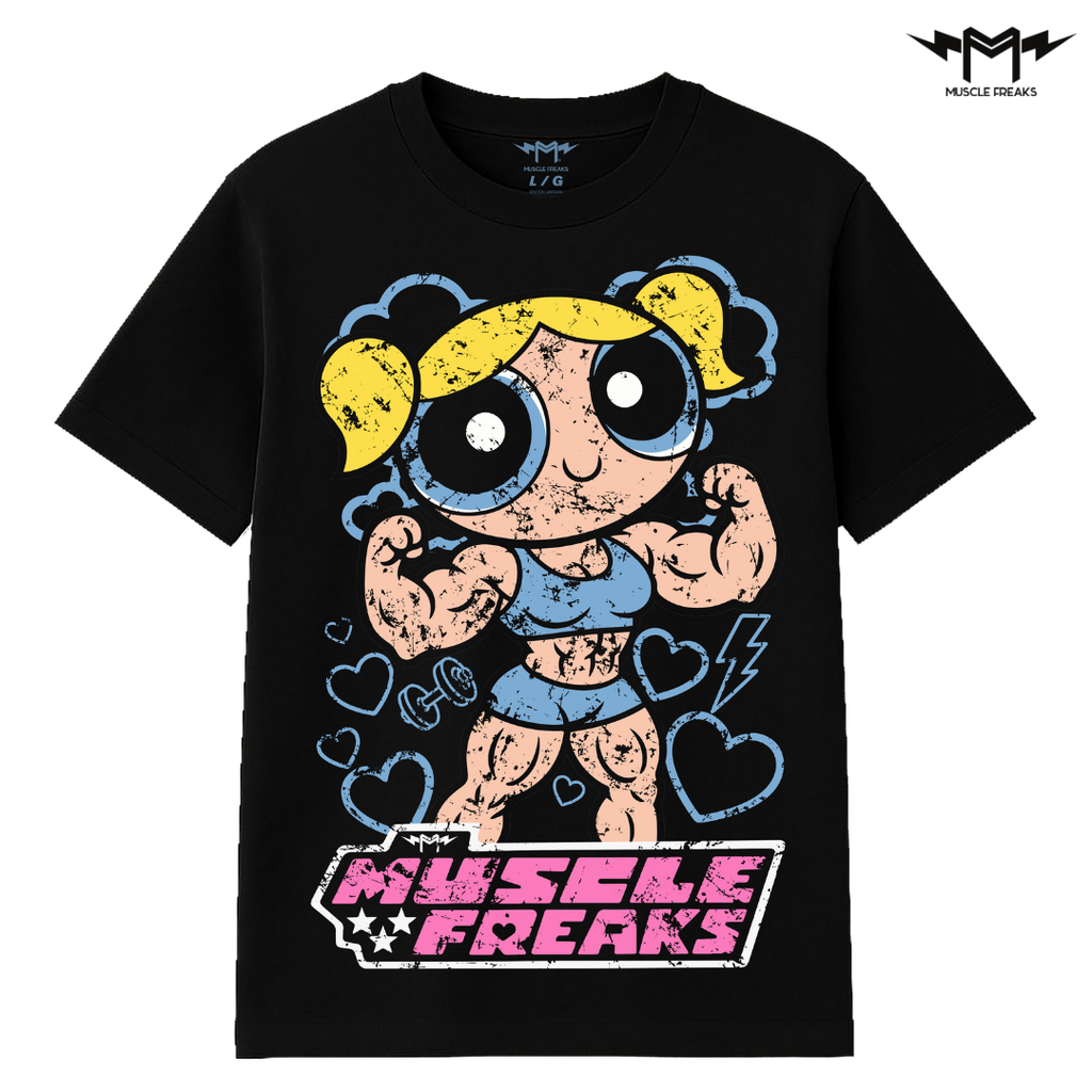 PLAYERA MUSCLE FREAKS BURBUJA
