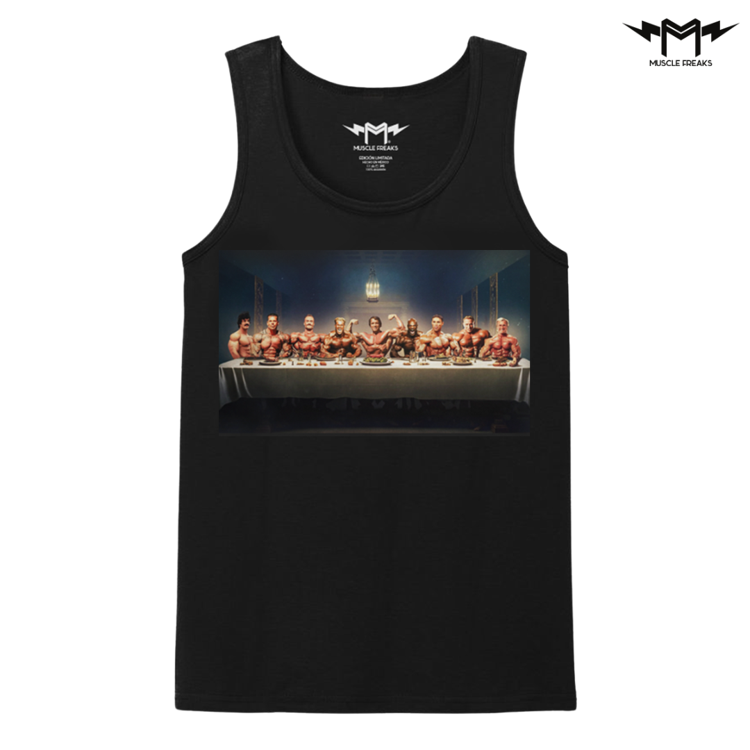 PLAYERA DE TIRANTES MUSCLE FREAKS ULTIMA CENA