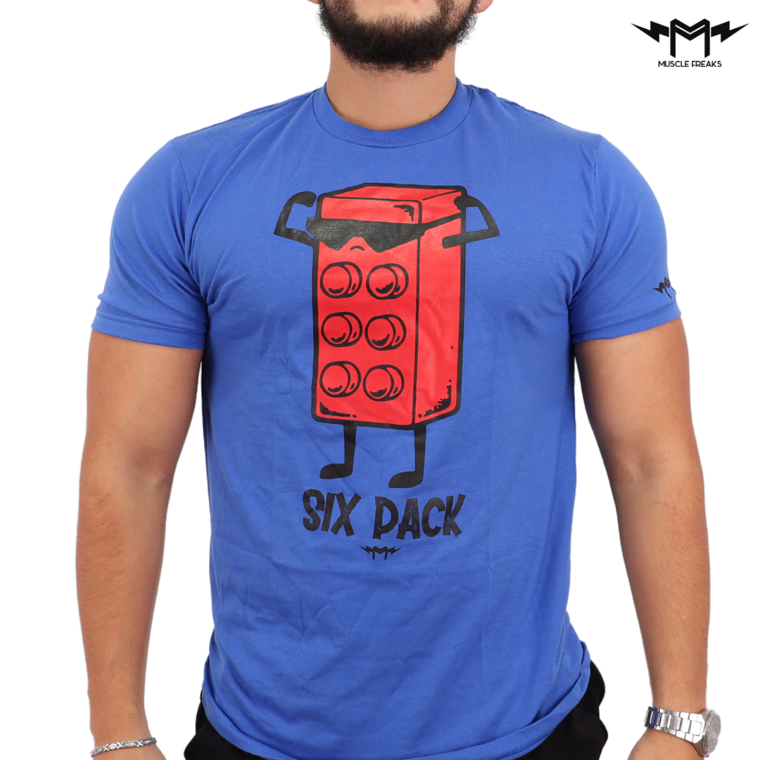 PLAYERA MUSCLE FREAKS SIX PACK