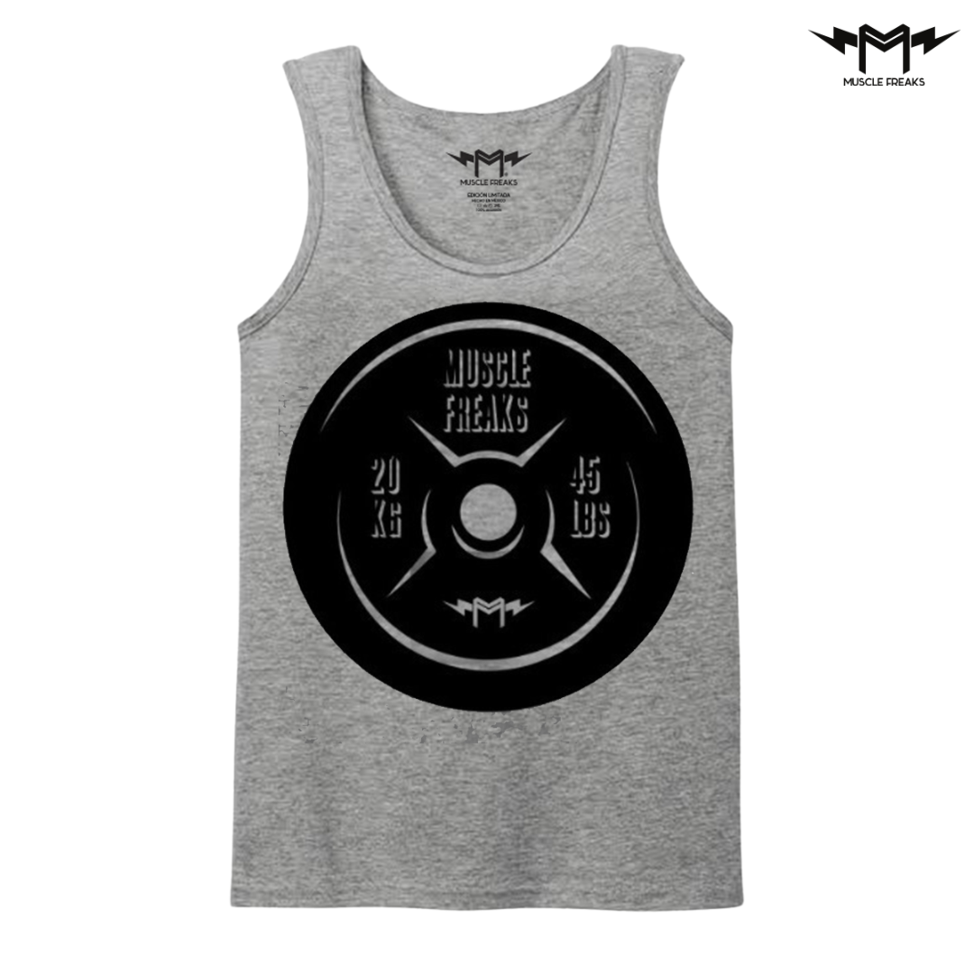 PLAYERA DE TIRANTES MUSCLE FREAKS 45 LBS