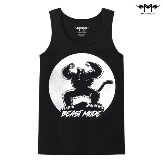 PLAYERA DE TIRANTES MUSCLE FREAKS BEAST MODE OZARU