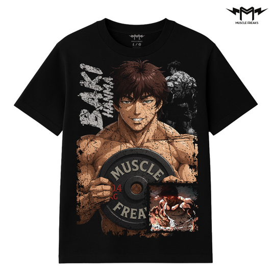 PLAYERA MUSCLE FREAKS BAKI H.