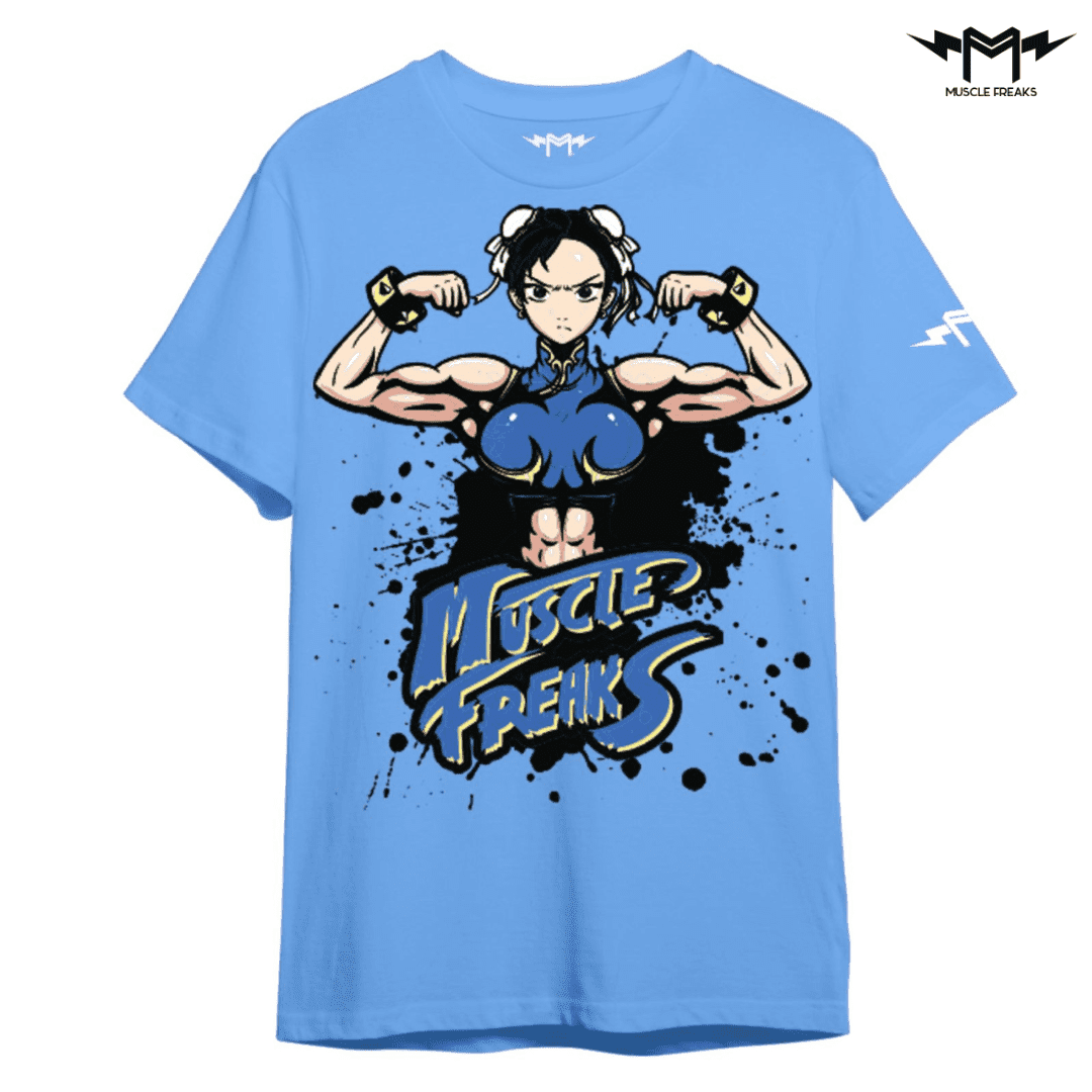 PLAYERA MUSCLE FREAKS CHUN-LI