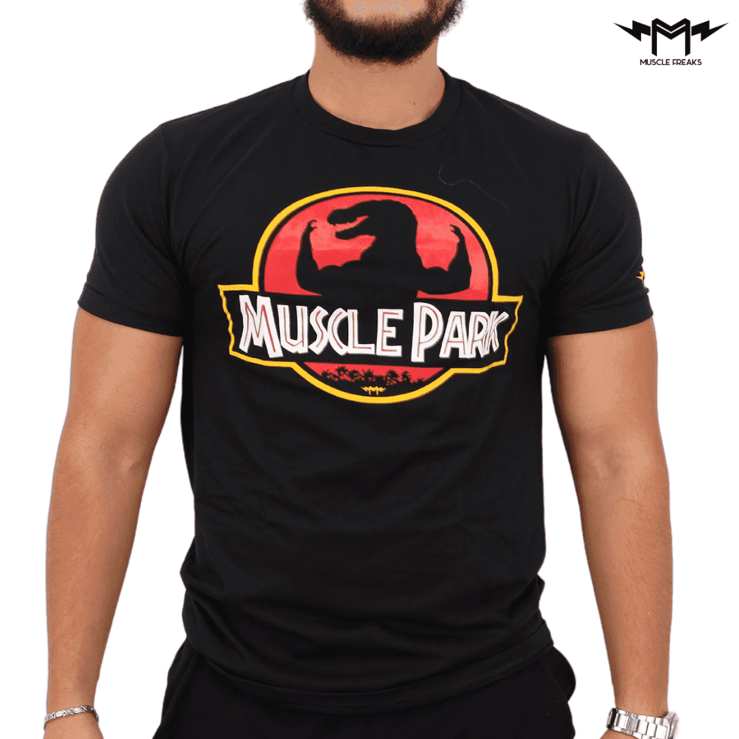 PLAYERA MUSCLE FREAKS MUSCLE PARK