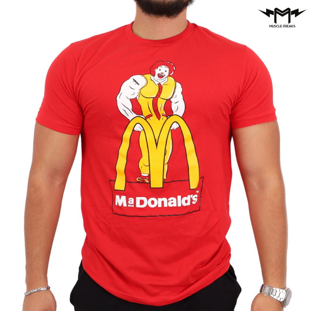 PLAYERA MUSCLE FREAKS MAMADONALDS