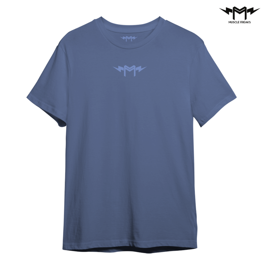 PLAYERA MUSCLE FREAKS BASIC AZUL