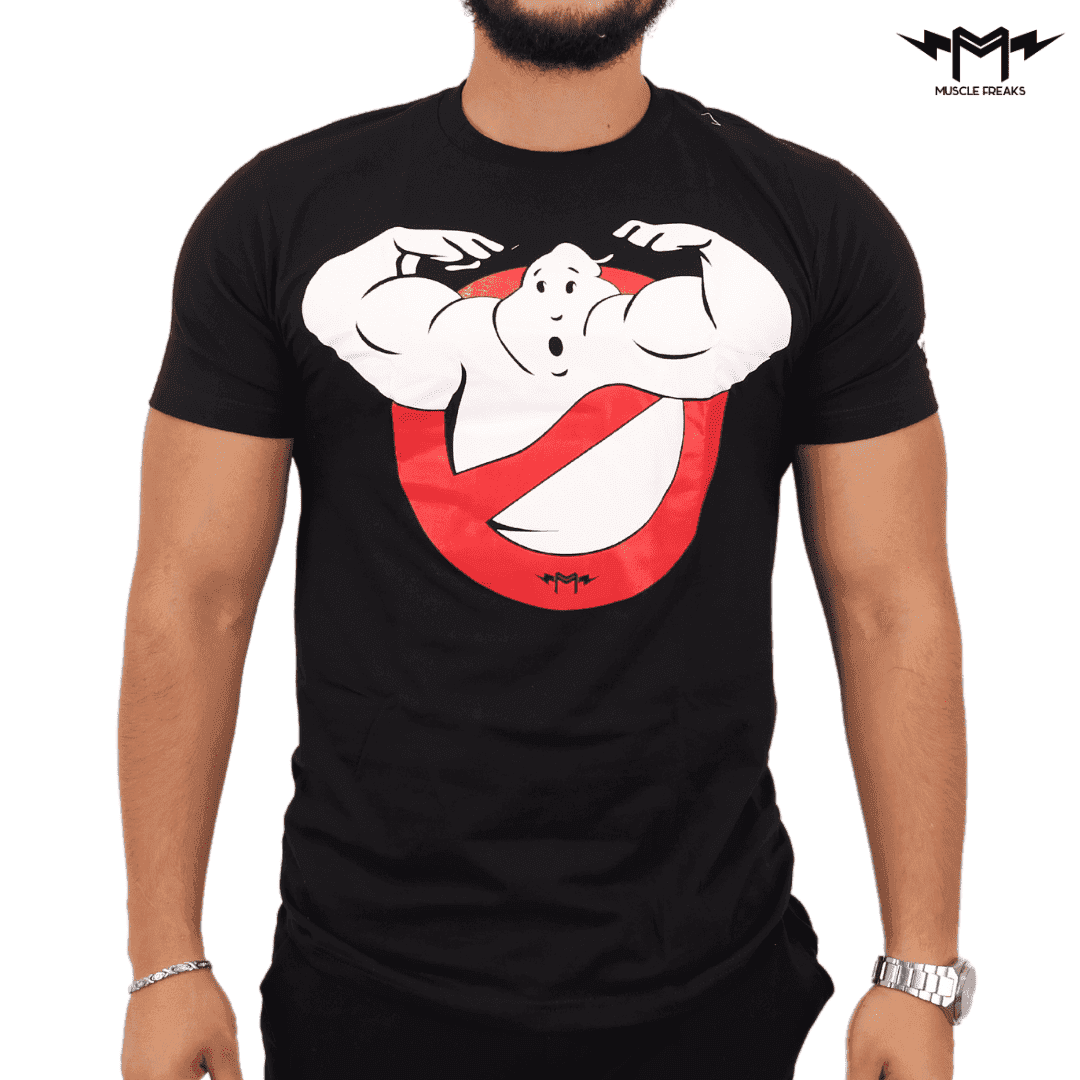 PLAYERA MUSCLE FREAKS GHOSTBUSTER