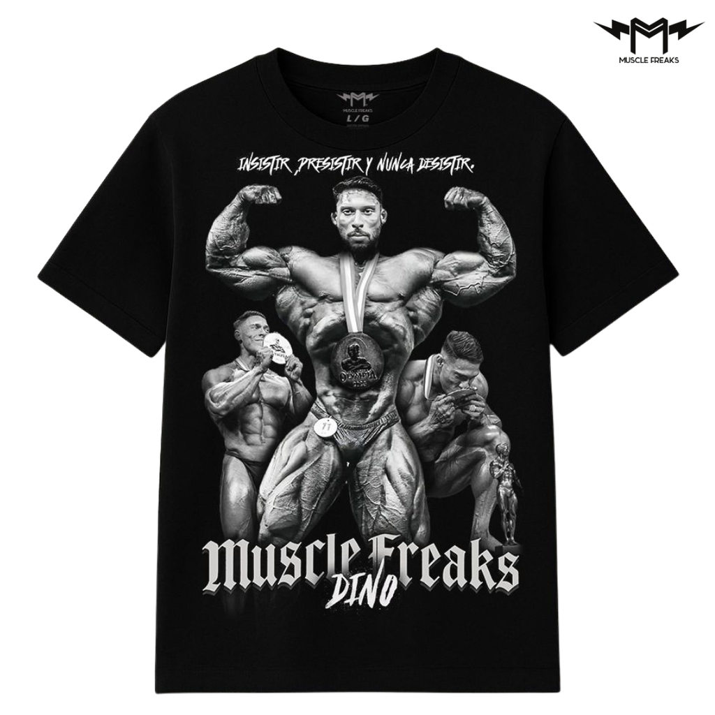 PLAYERA MUSCLE FREAKS RAMON DINO