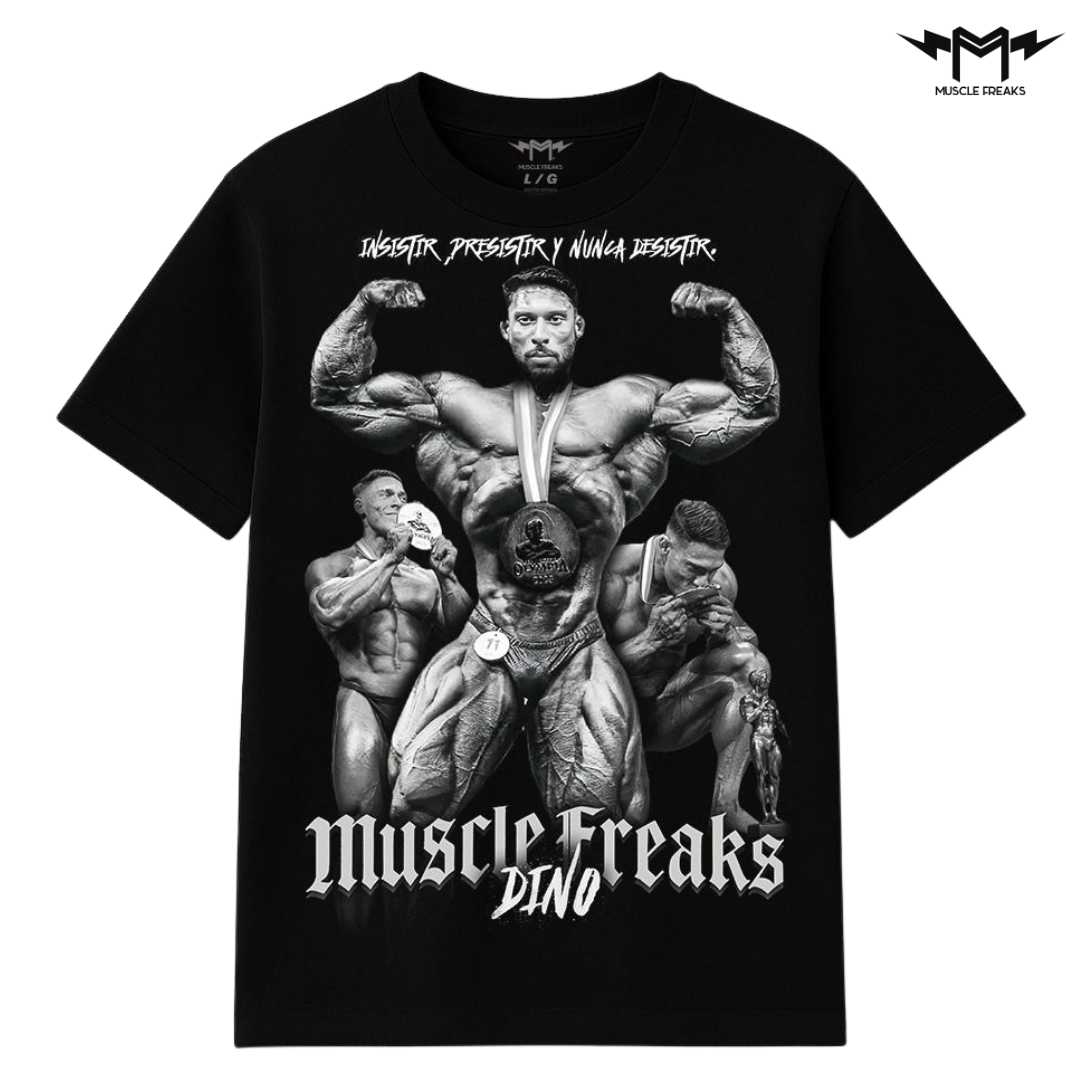PLAYERA MUSCLE FREAKS RAMON DINO