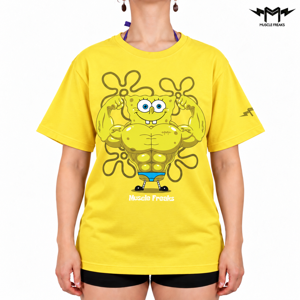 PLAYERA MUSCLE FREAKS BOB MUSCLE