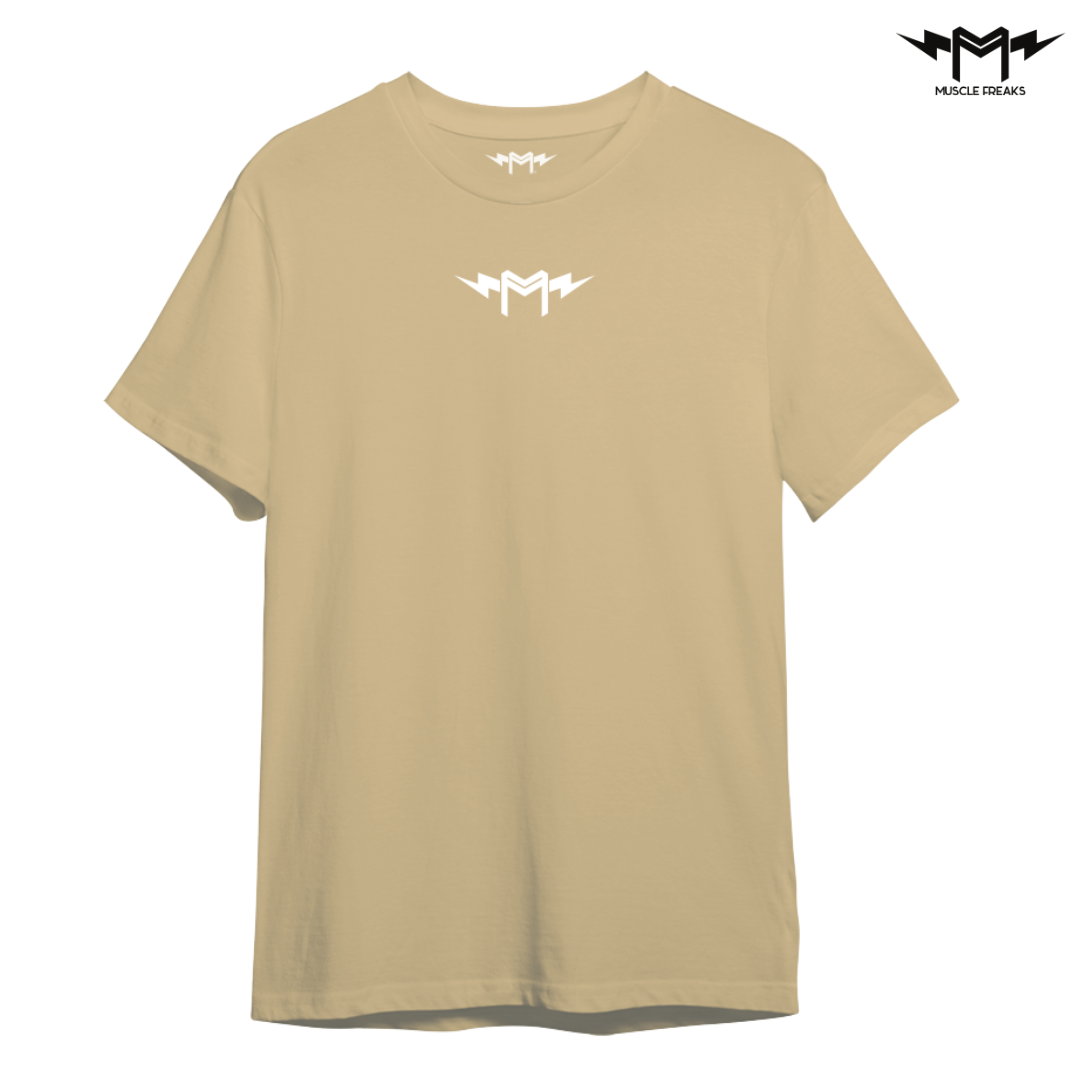PLAYERA MUSCLE FREAKS BASIC BEIGE