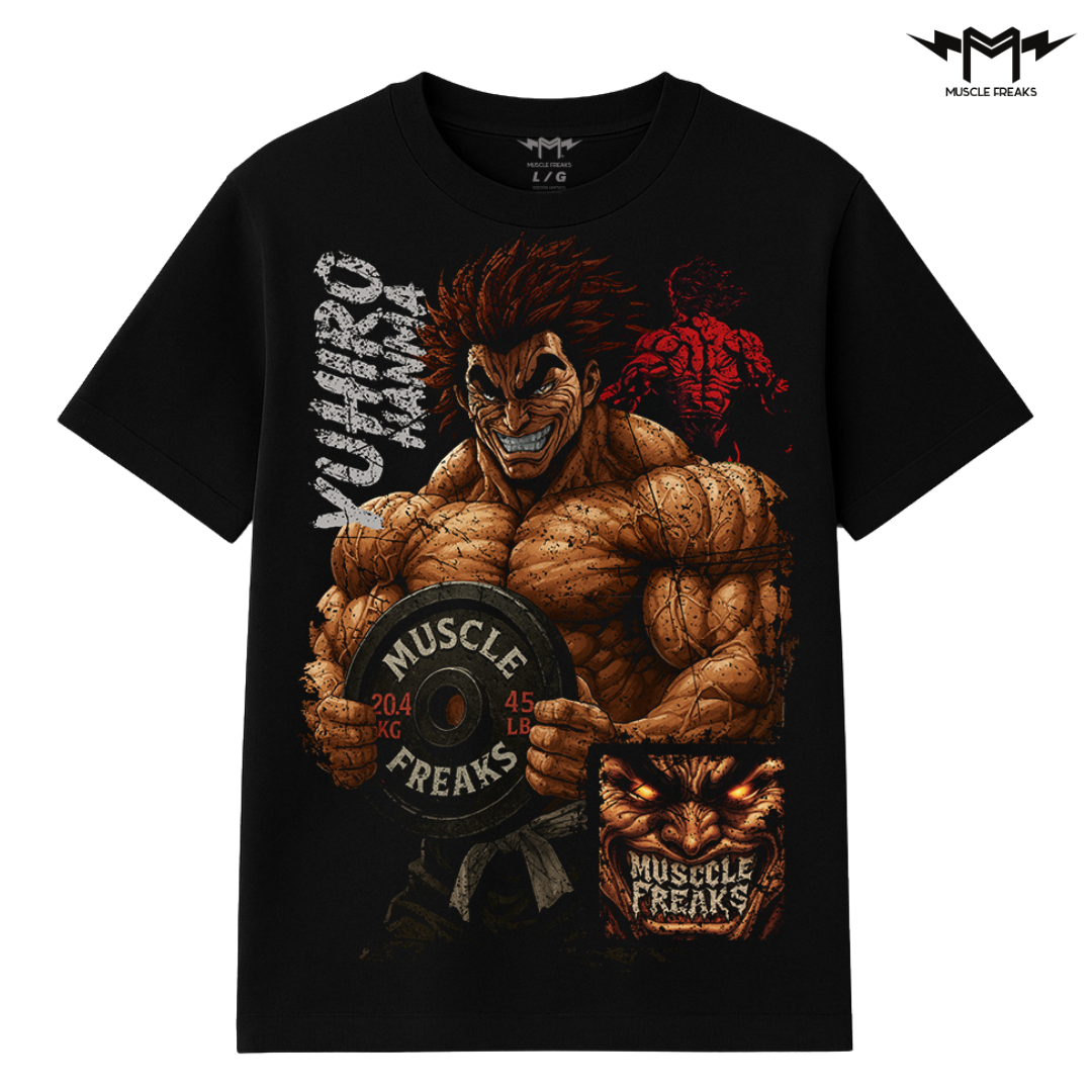 PLAYERA MUSCLE FREAKS YUHIRO H.