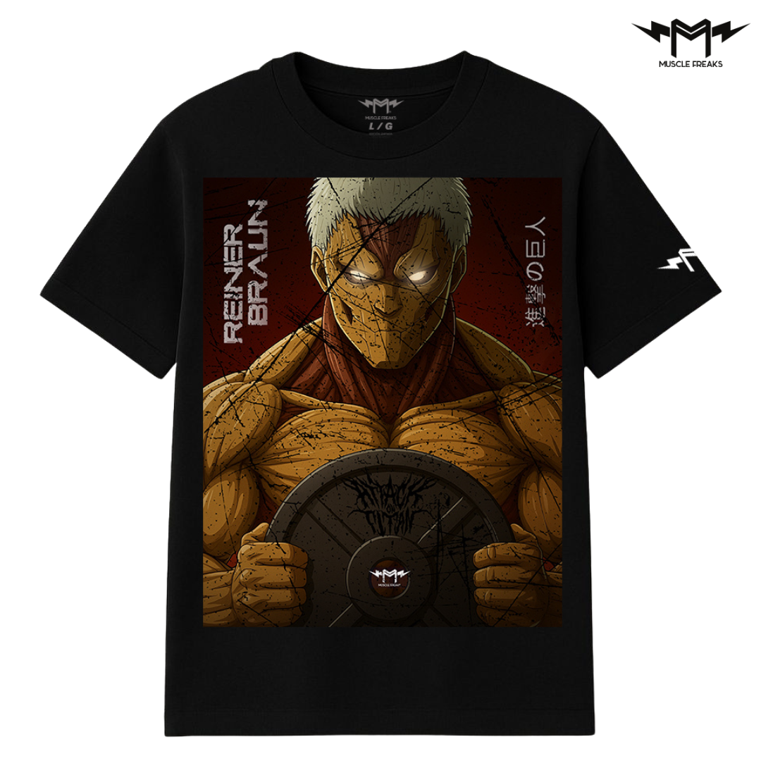 PLAYERA MUSCLE FREAKS REINER B.