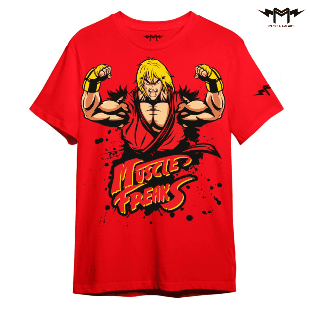 PLAYERA MUSCLE FREAKS KEN MASTER