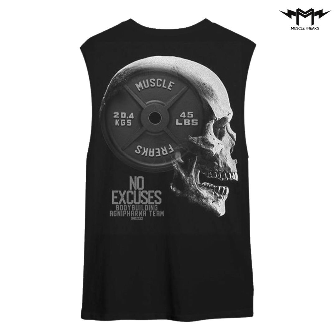 TANK MUSCLE FREAKS NO EXCUSES