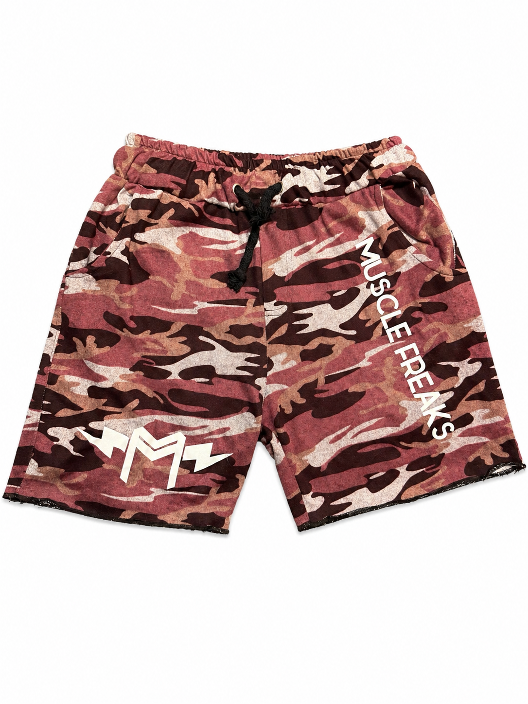 SHORT MARRON CAMUFLAJE FIT MUSCLE FREAKS