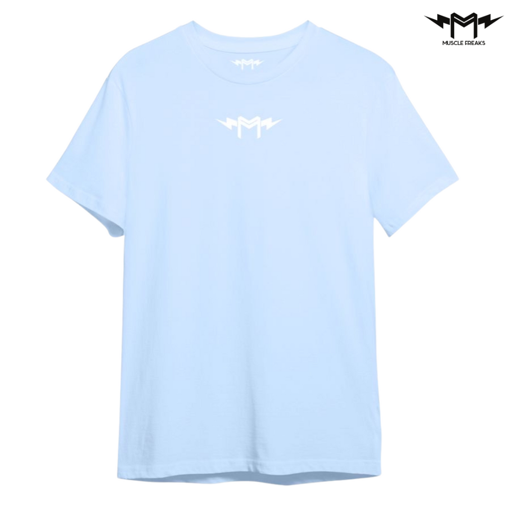 PLAYERA MUSCLE FREAKS BASIC AZUL CIELO