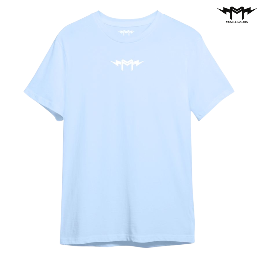 PLAYERA MUSCLE FREAKS BASIC AZUL CIELO