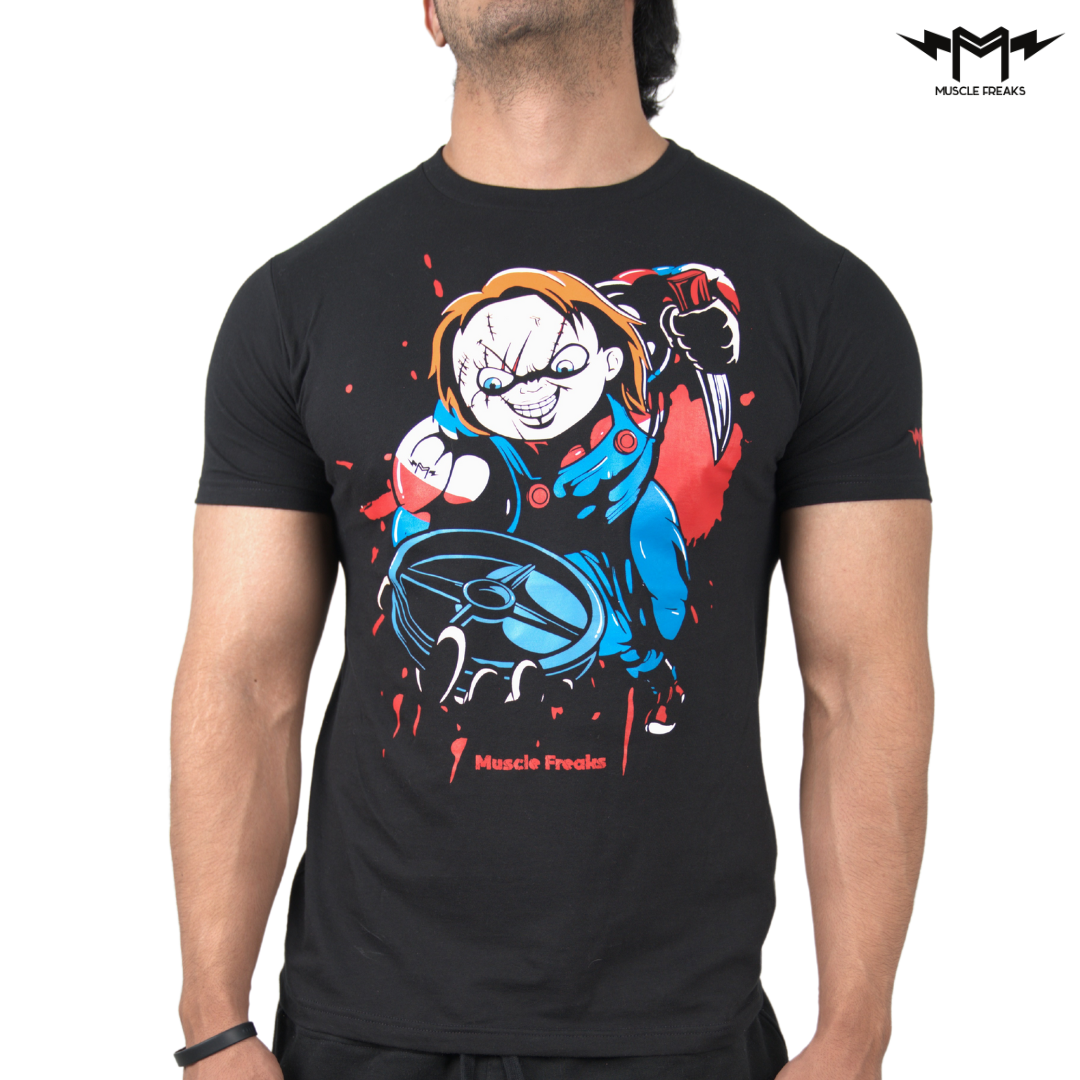 PLAYERA MUSCLE FREAKS CHUCKY