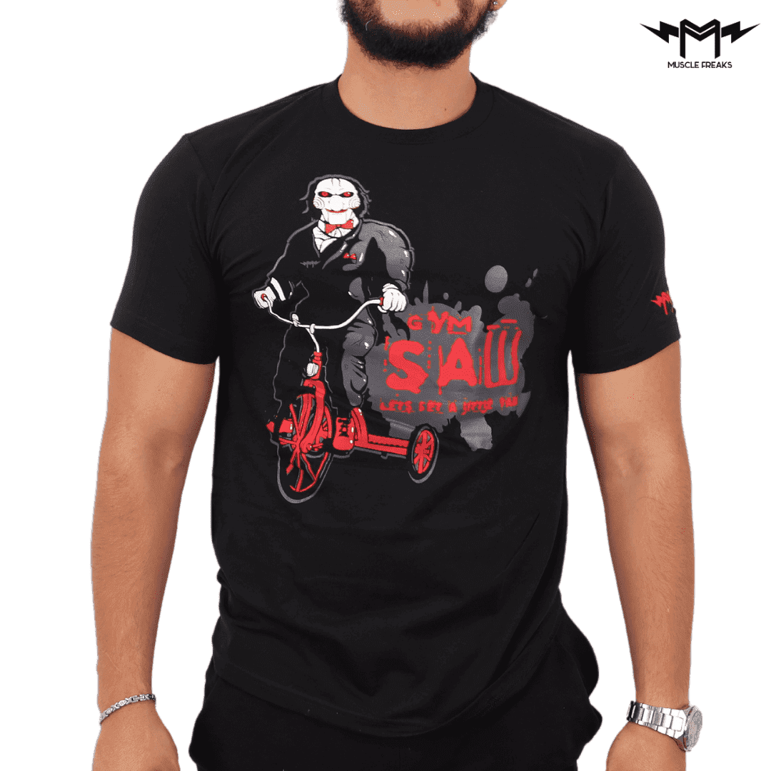 PLAYERA MUSCLE FREAKS SAW