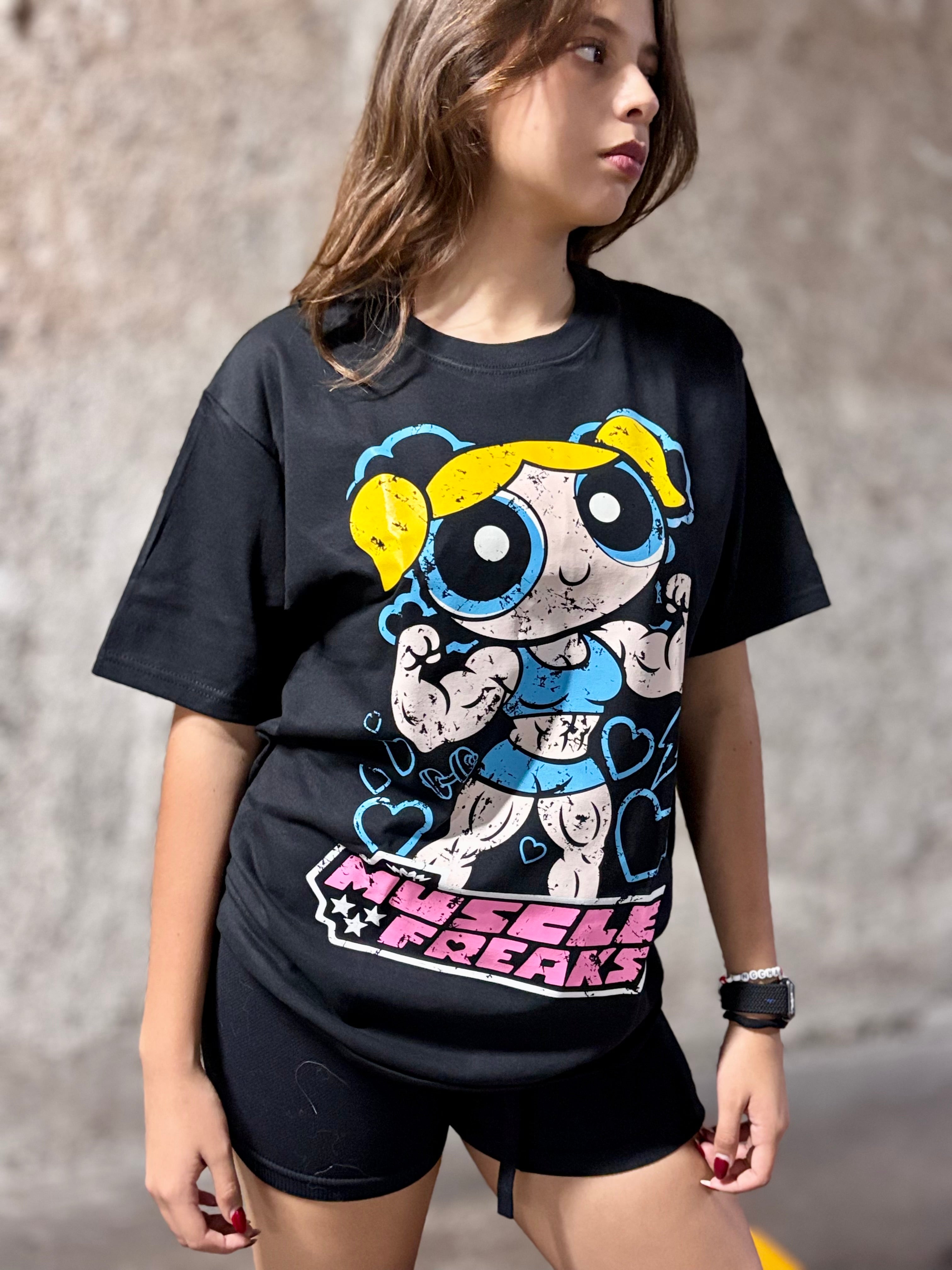 PLAYERA MUSCLE FREAKS BURBUJA
