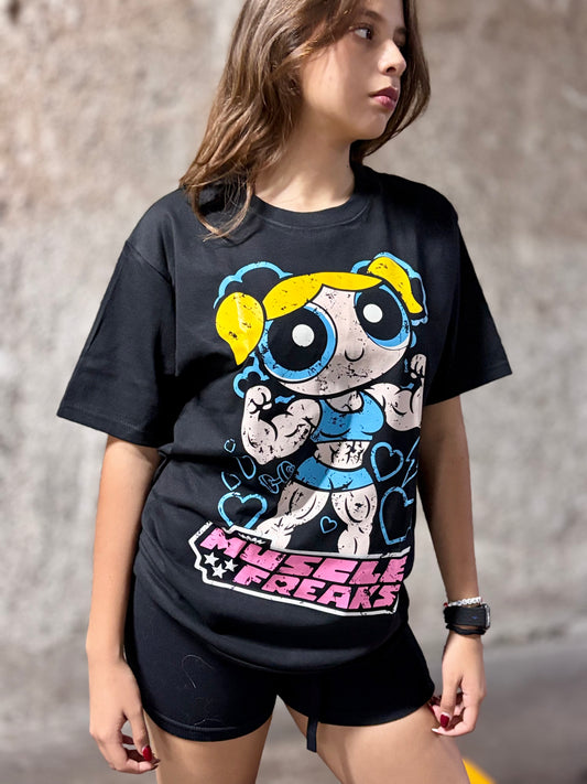 PLAYERA MUSCLE FREAKS BURBUJA