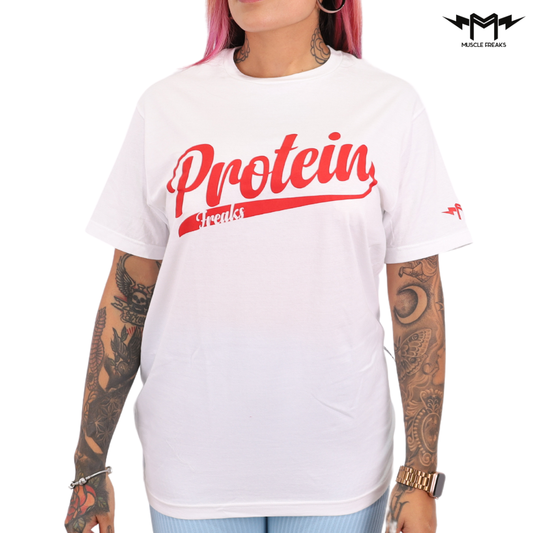 PLAYERA MUSCLE FREAKS PROTEIN