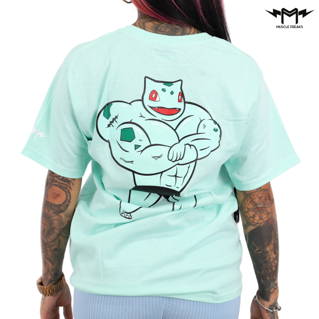 PLAYERA MUSCLE FREAKS BULBASAUR