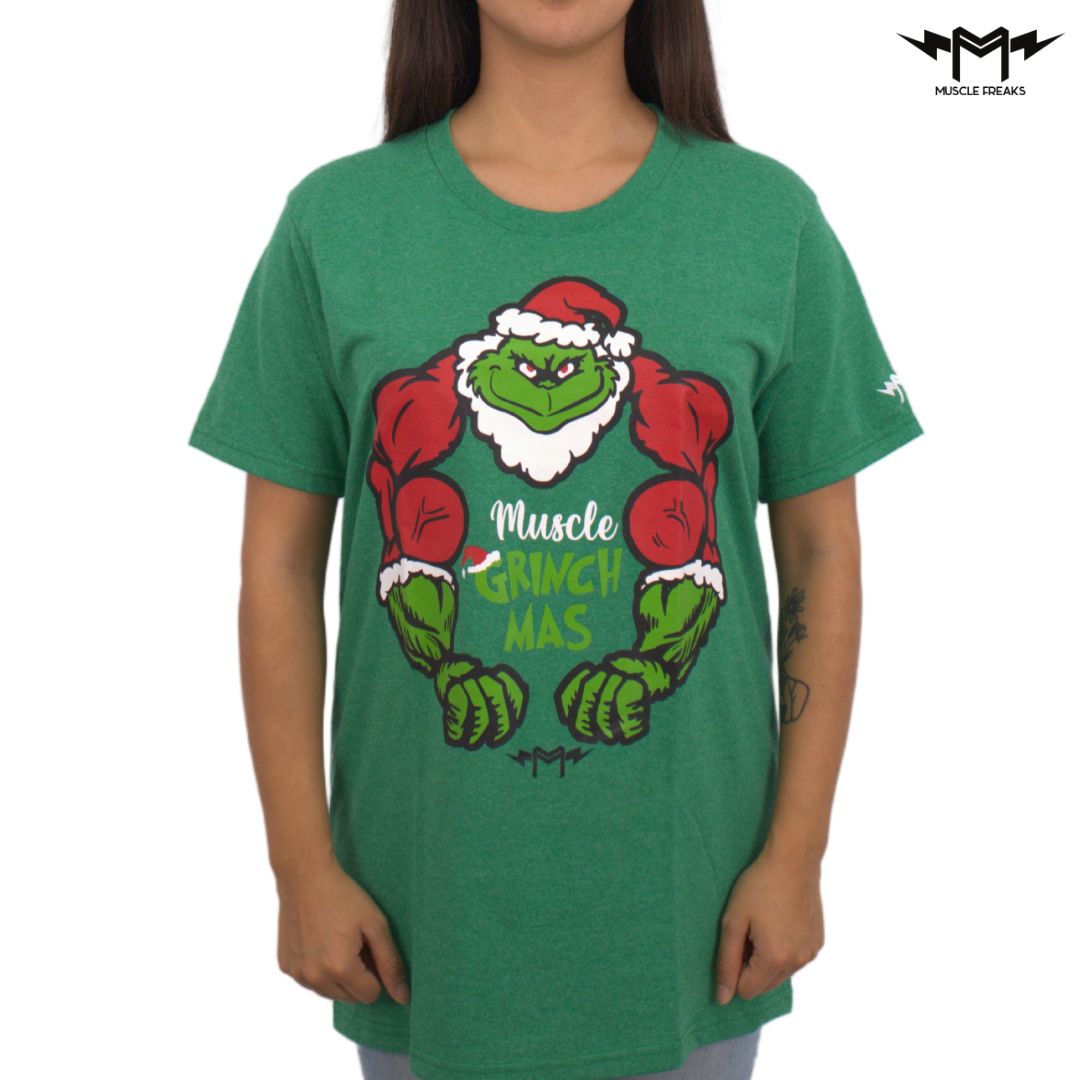 PLAYERA MUSCLE FREAKS GRINCH MAS