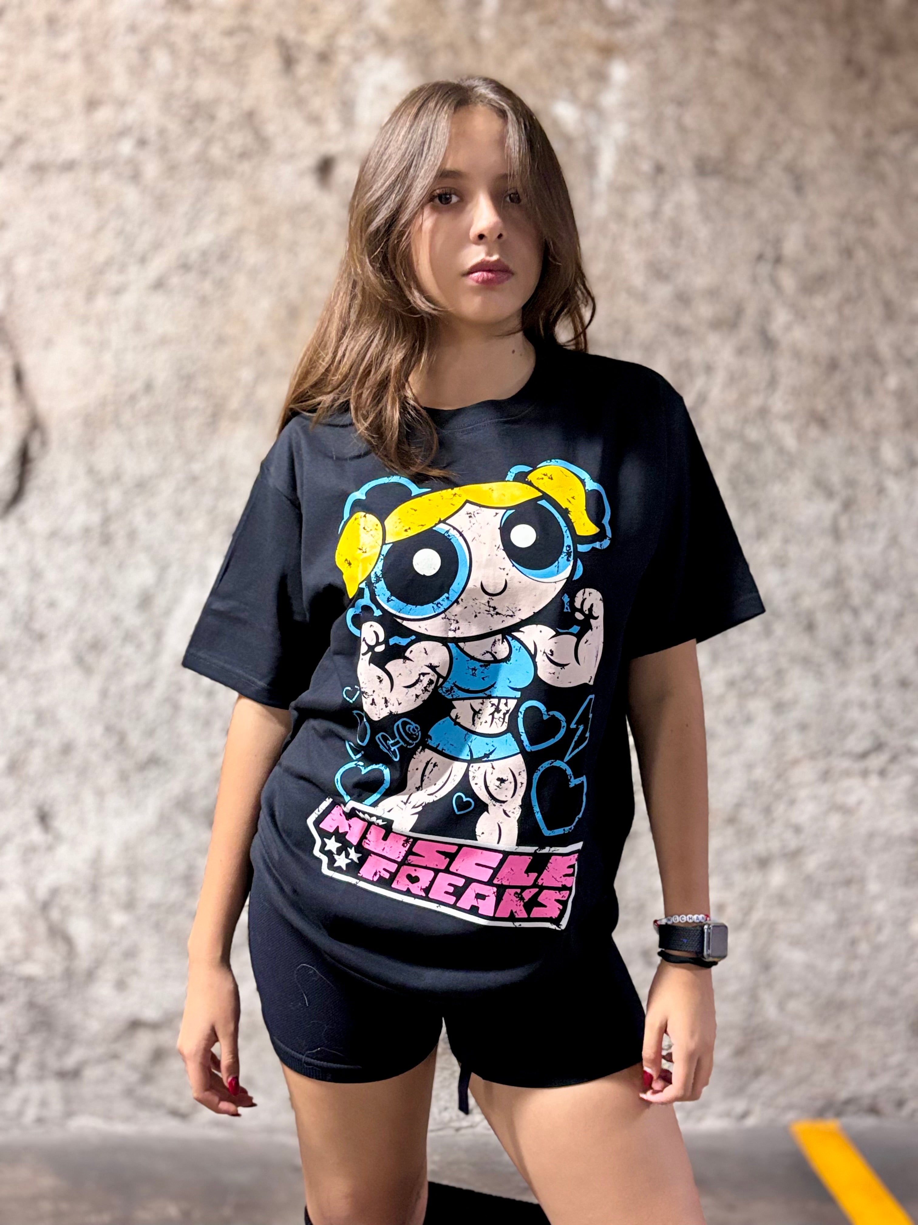 PLAYERA MUSCLE FREAKS BURBUJA