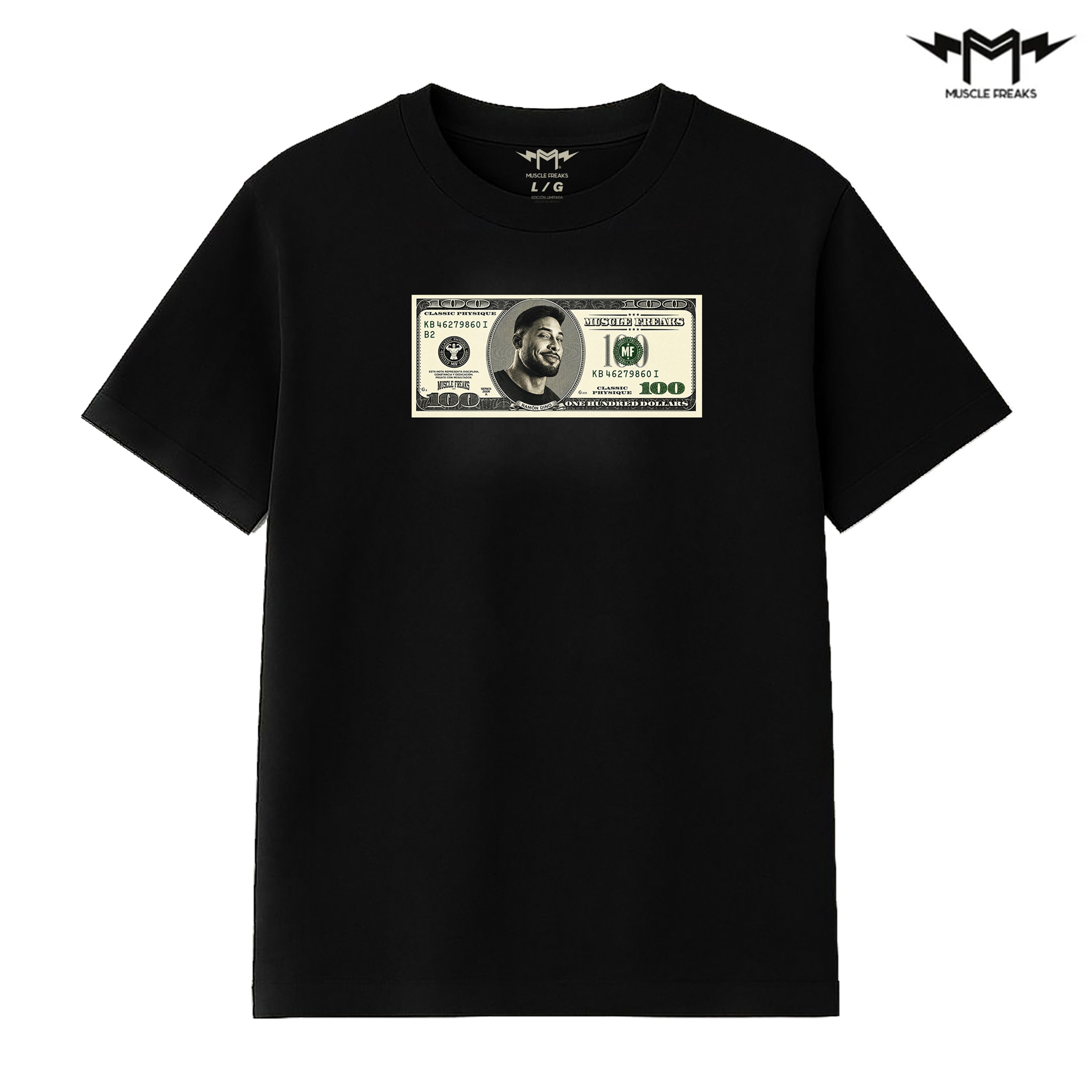 PLAYERA MUSCLE FREAKS  THE CHAMPION  “LIMITED DROP”