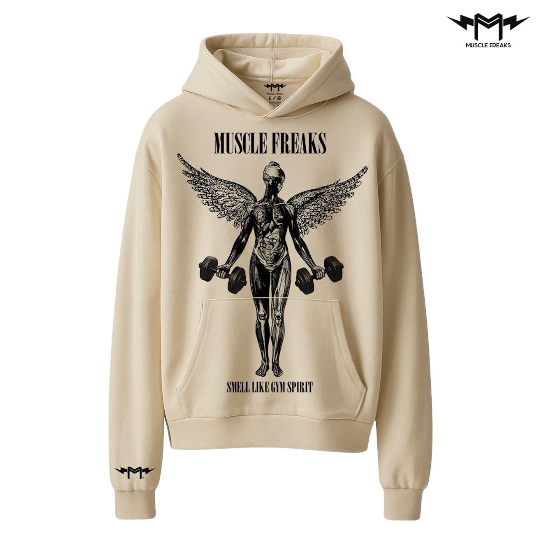 HODDIE MUSCLE FREAKS SMELL LIKE GYM SPIRIT