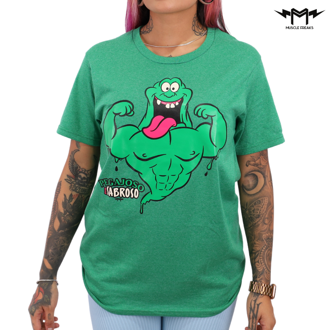 PLAYERA MUSCLE FREAKS PEGAJOSO PERO SABROSO