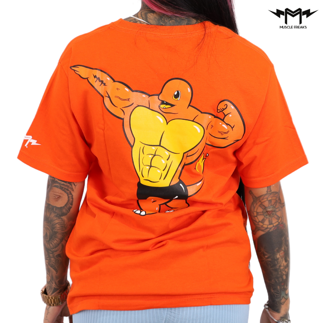 PLAYERA MUSCLE FREAKS CHARMANDER