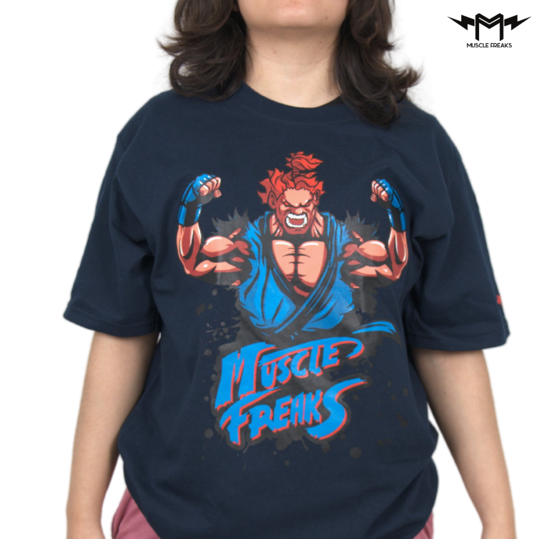 PLAYERA MUSCLE FREAKS AKUMA