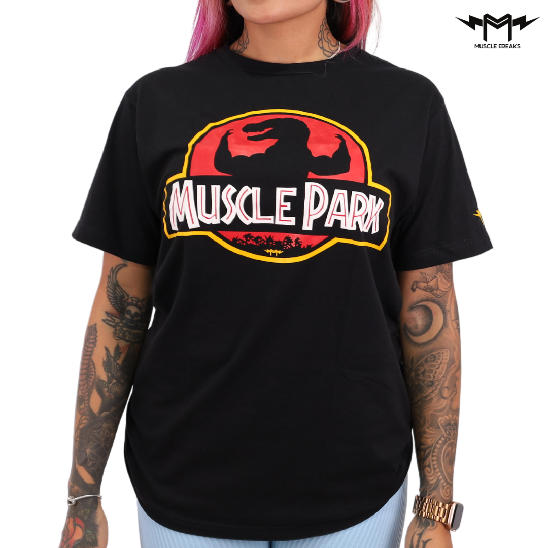 PLAYERA MUSCLE FREAKS MUSCLE PARK