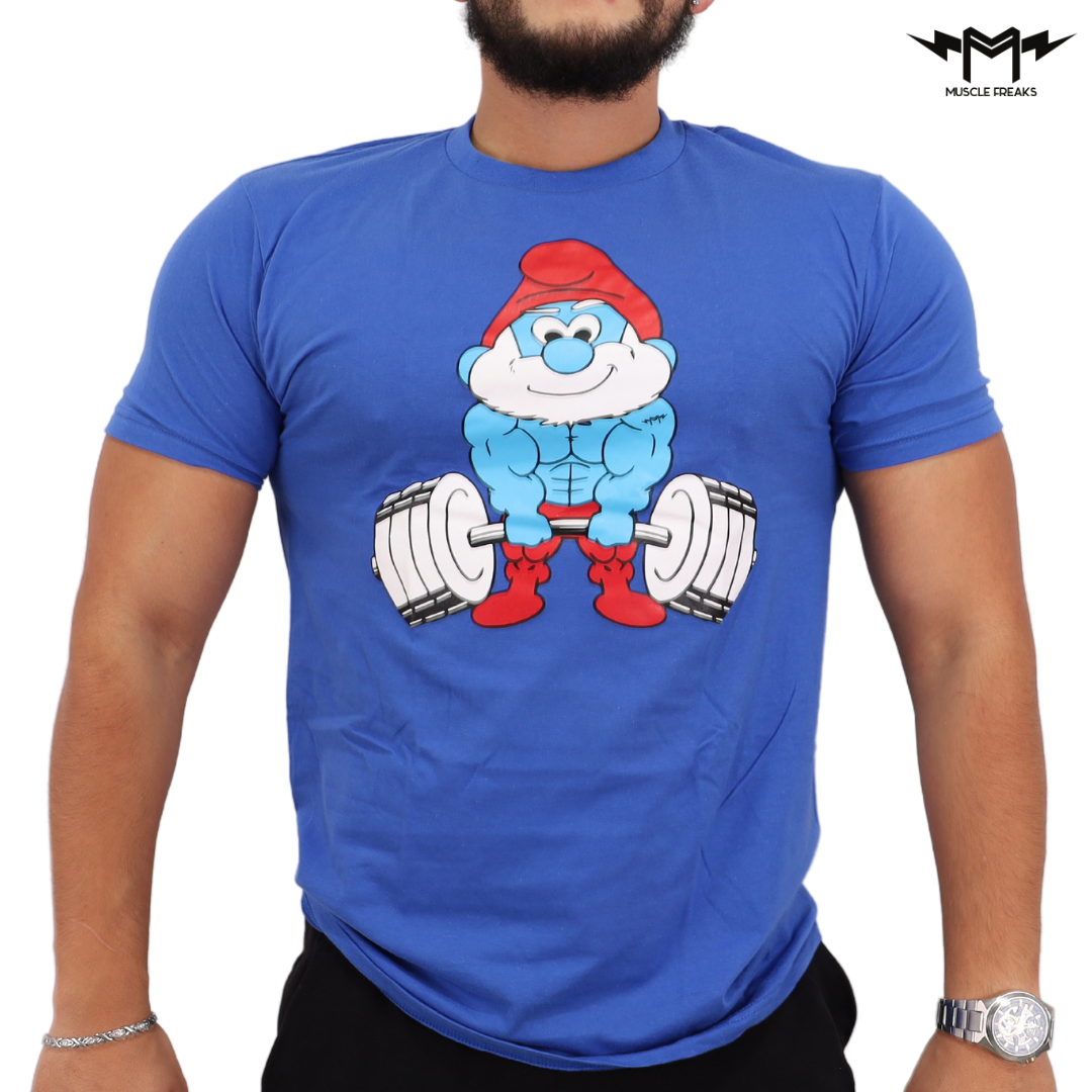 PLAYERA MUSCLE FREAKS PITUFO MUSCLE