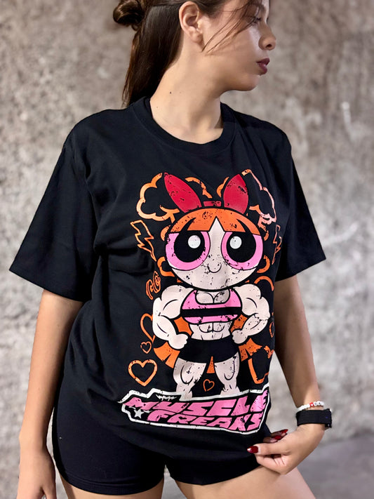 PLAYERA MUSCLE FREAKS BOMBON