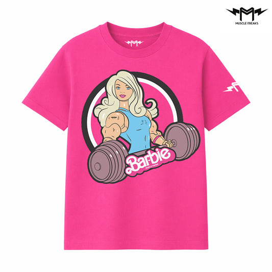 PLAYERA MUSCLE FREAKS BAR-BIE