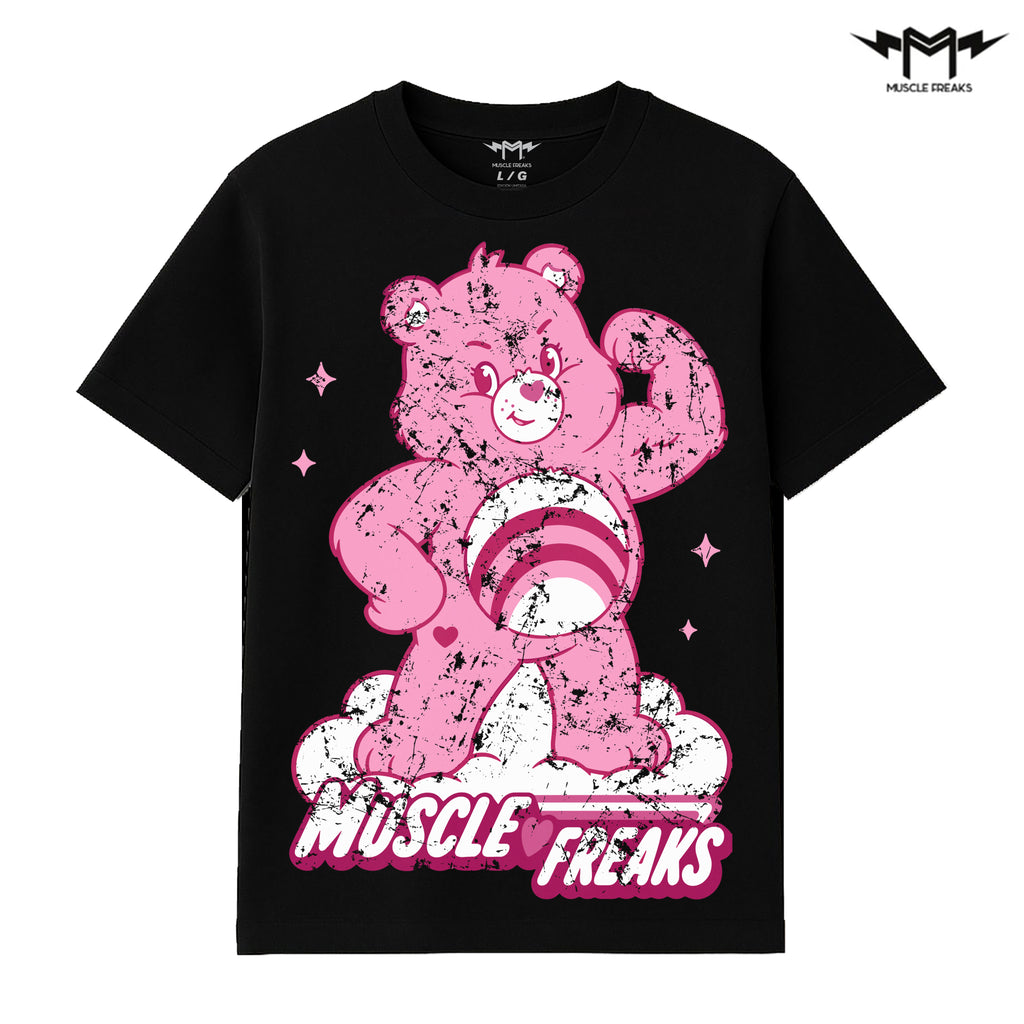 PLAYERA MUSCLE FREAKS Cheer Bear
